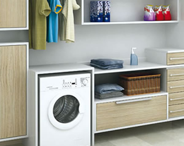 Área de Serviços e Lavanderias